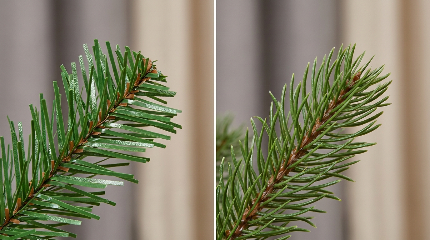 PVC, PE and flocked: understanding artificial tree materials